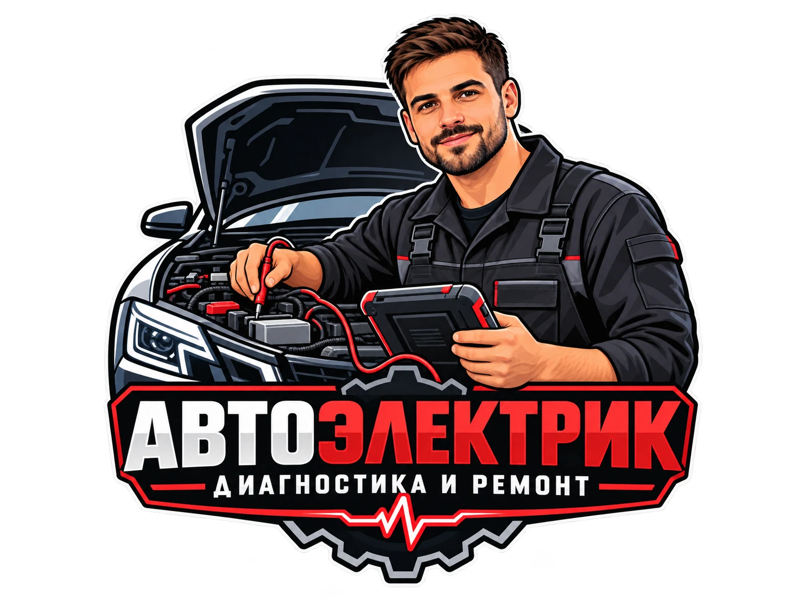 Логотип мастерской Автодиагностика на Дериглазова